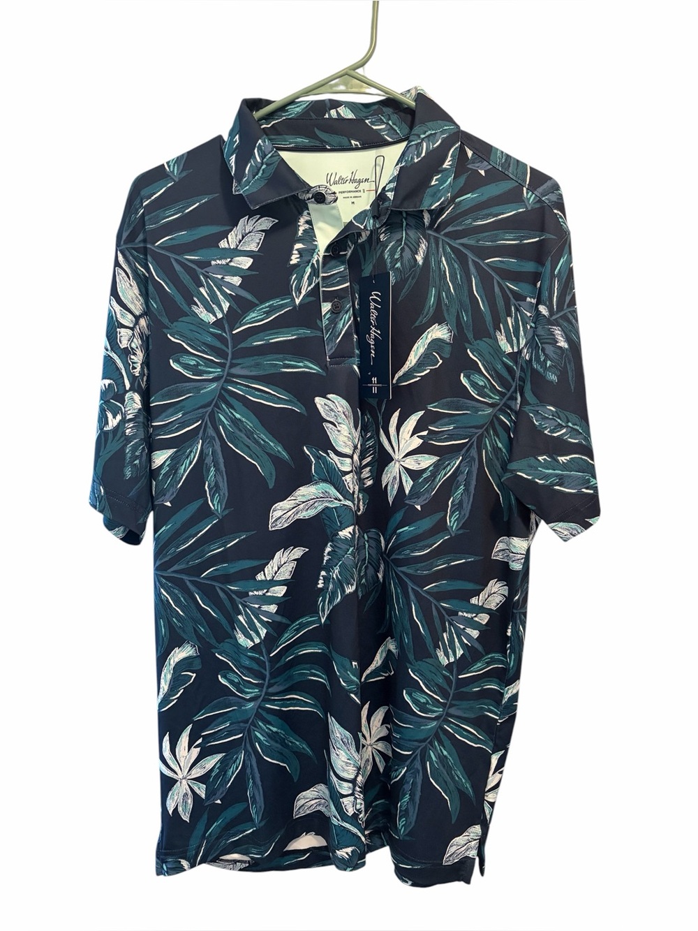 Walter Hagen Painted Tropical Polo. Size Medium. New with tags